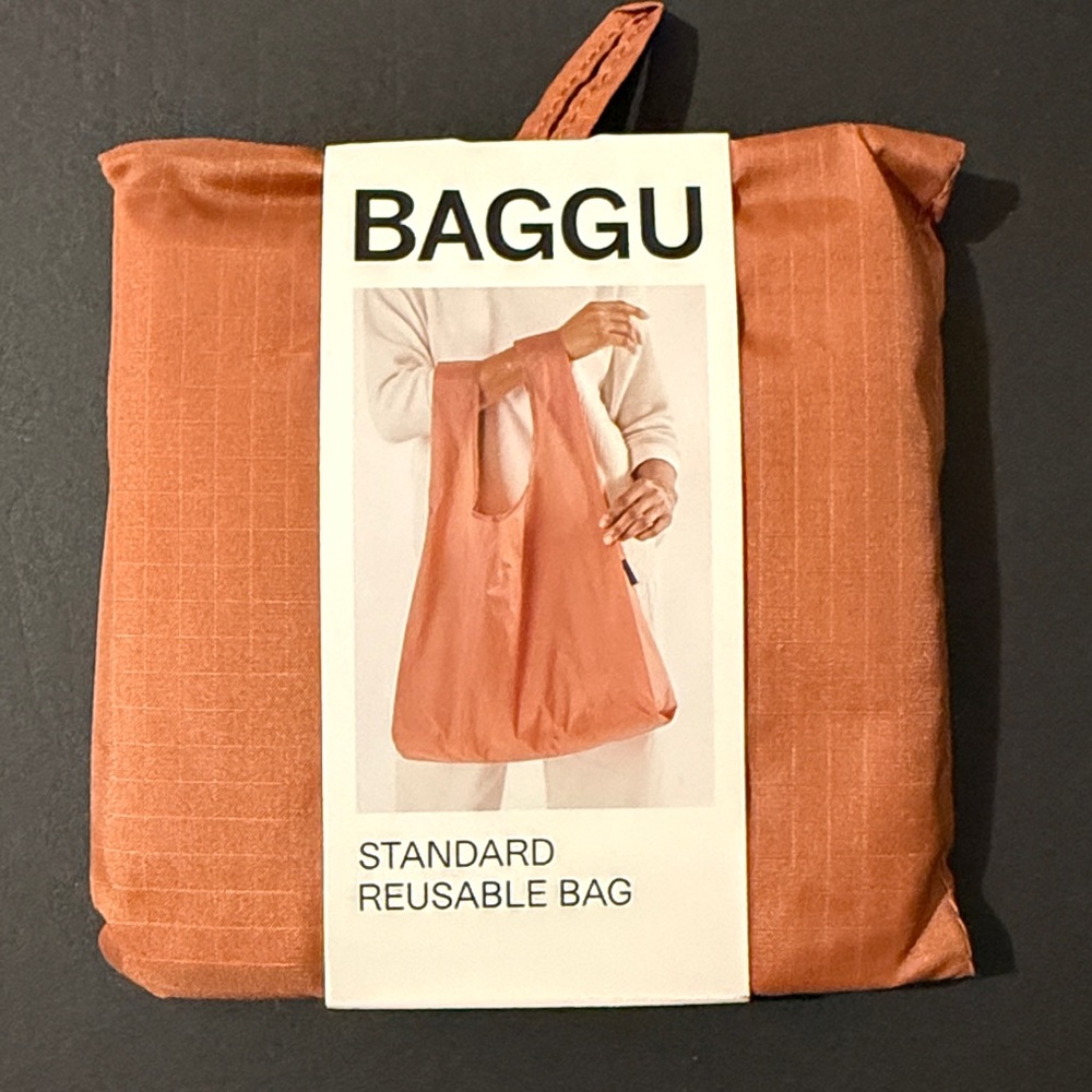 NWT BAGGU TERRACOTTA Standard Reusable Bag
